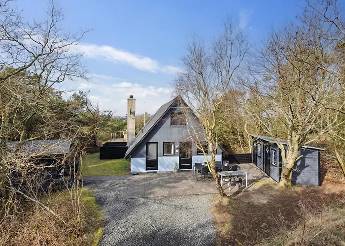 度假居 Coxy Overlooking The Golf Course At Sondervig - 1019 *