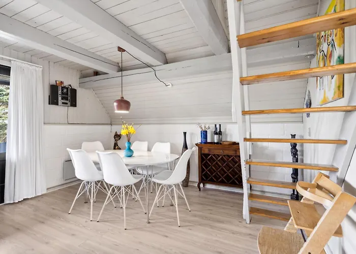 度假居 Coxy Overlooking The Golf Course At Sondervig - 1019 *