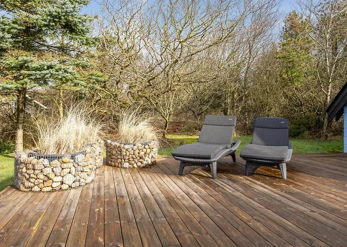 度假居 Coxy Overlooking The Golf Course At Sondervig - 1019 *