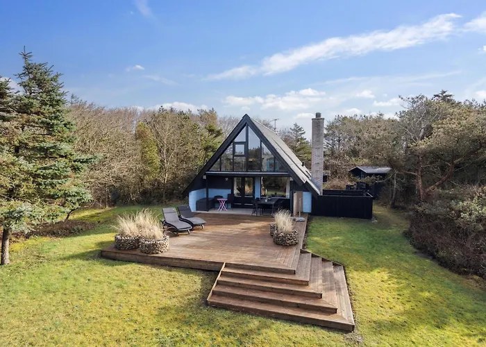 Coxy Overlooking The Golf Course At Sondervig - 1019 度假居 *