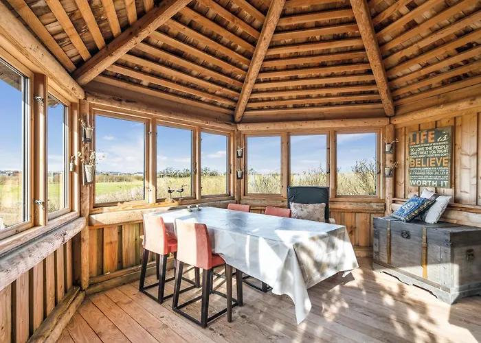 Coxy Overlooking The Golf Course At Sondervig - 1019 度假居 灵克宾